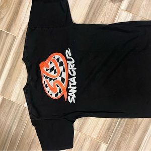 Black Santa Cruz t shirt